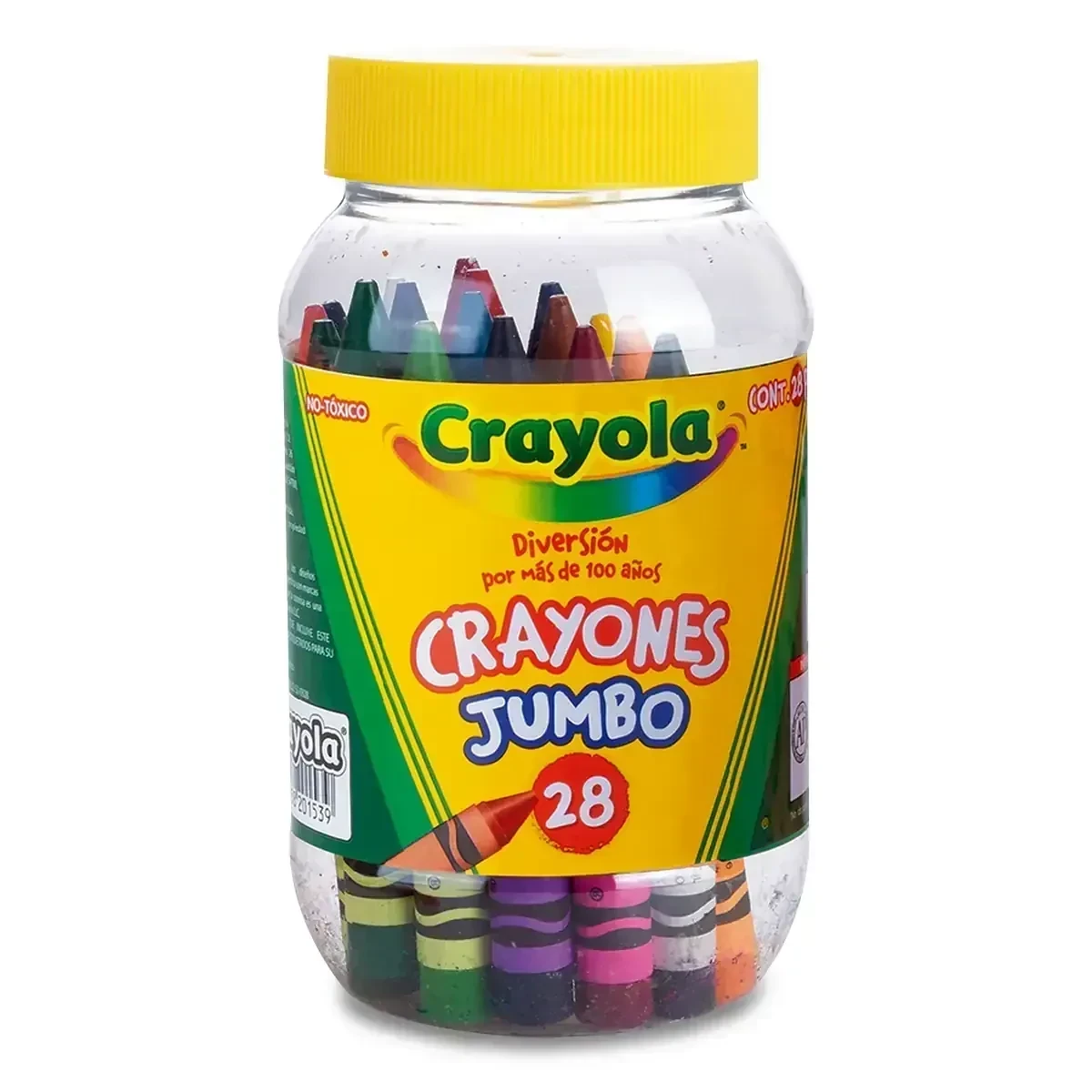 Crayolas bote con 28 crayones  jumbo  4