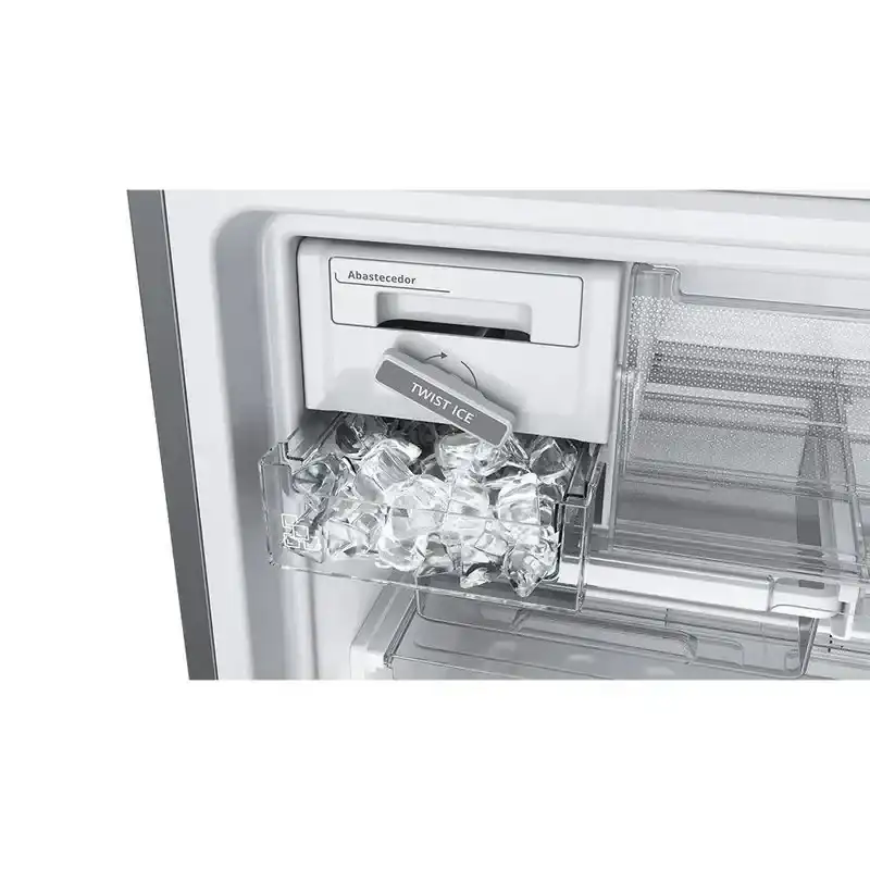 HELADERA WHIRLPOOL WRE57BK2 SILVER 443LTS  3