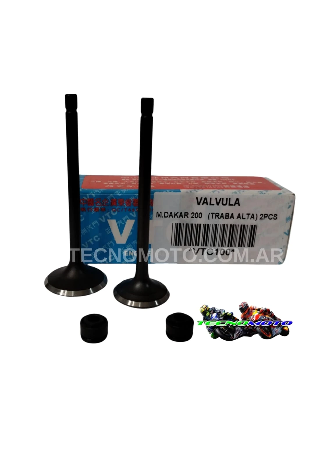 VALVULA MOTMEL 200 DAKAR T/A REF.A./MAG-C/R -47428