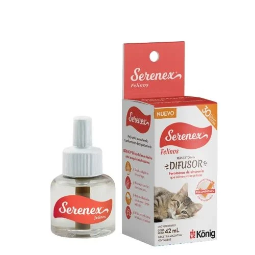 Serenex Felinos Difusor Repuesto x 42 ml