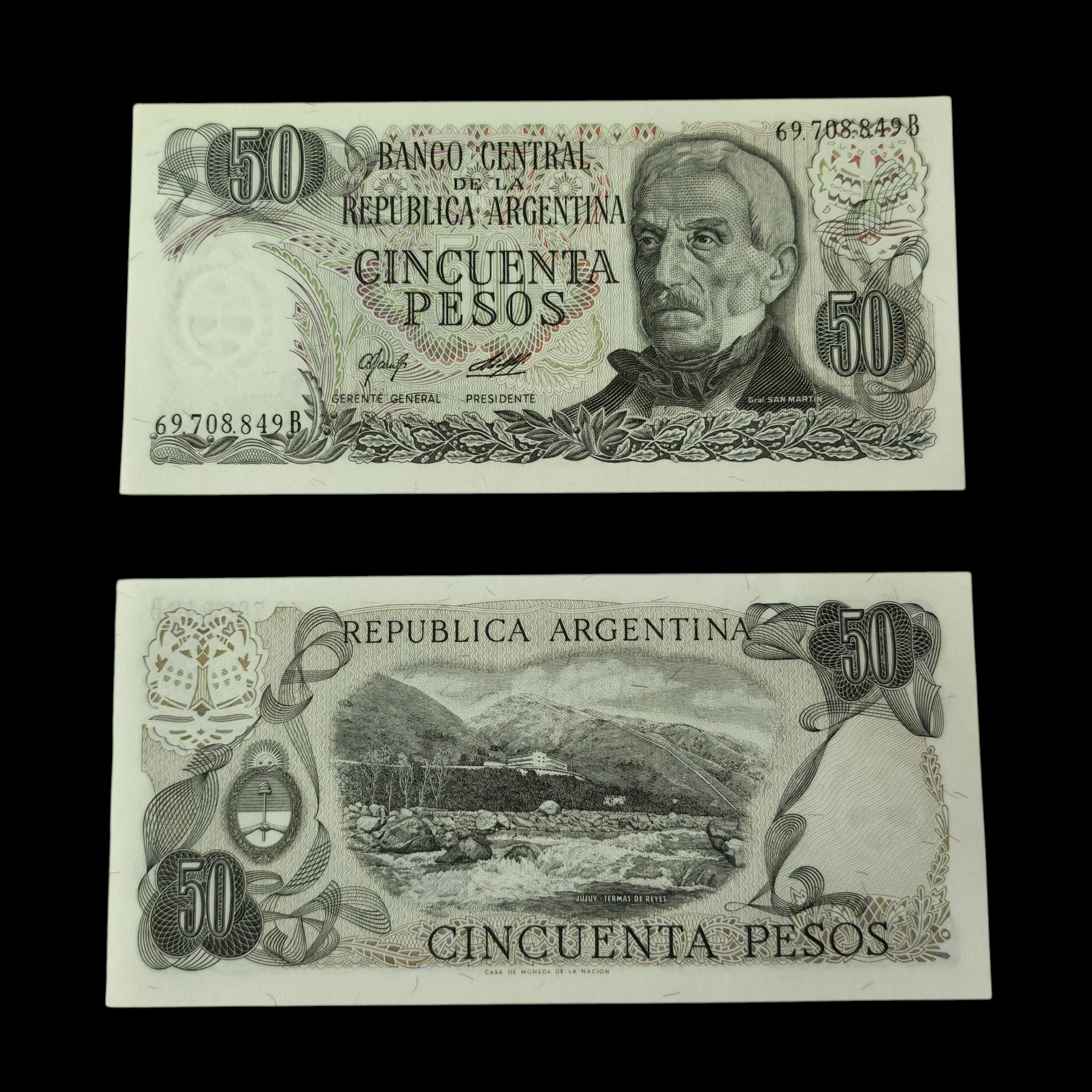 ° Argentina 50 pesos UNC