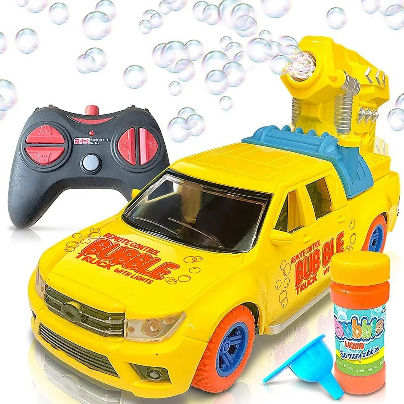 Carro Burbujero Control Remoto