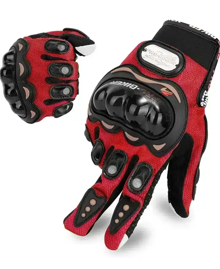 Guantes de motociclista 