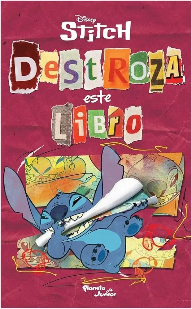 DESTROZA ESTE DIARIO STITCH