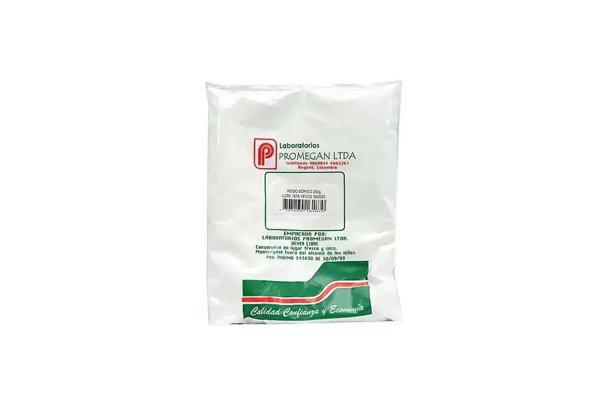 ACIDO BORICO 250 GR PROMEGAN