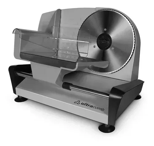 Cortadora De Fiambres Ultracomb Fs-6301 150w Acero