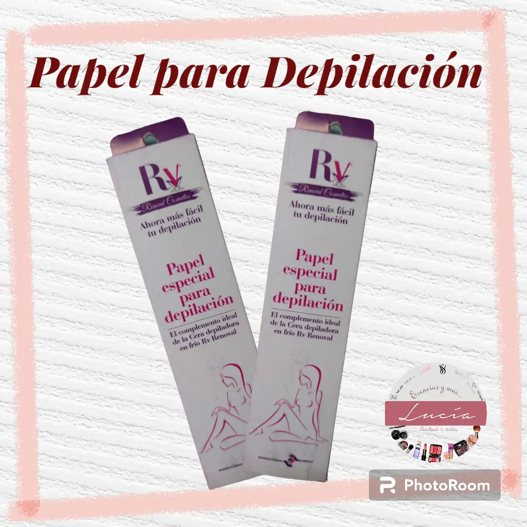 Papel para depilación 