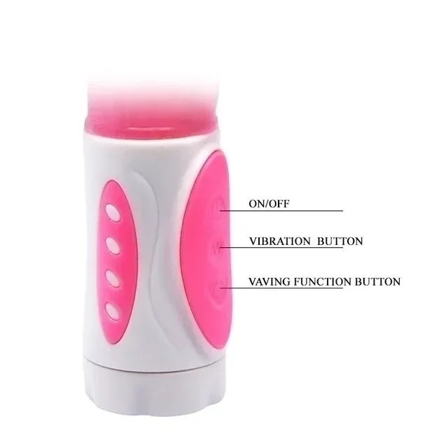 PRETTY LOVE ROTADOR VIBRADOR TRIPLE ESTIMULACION  3