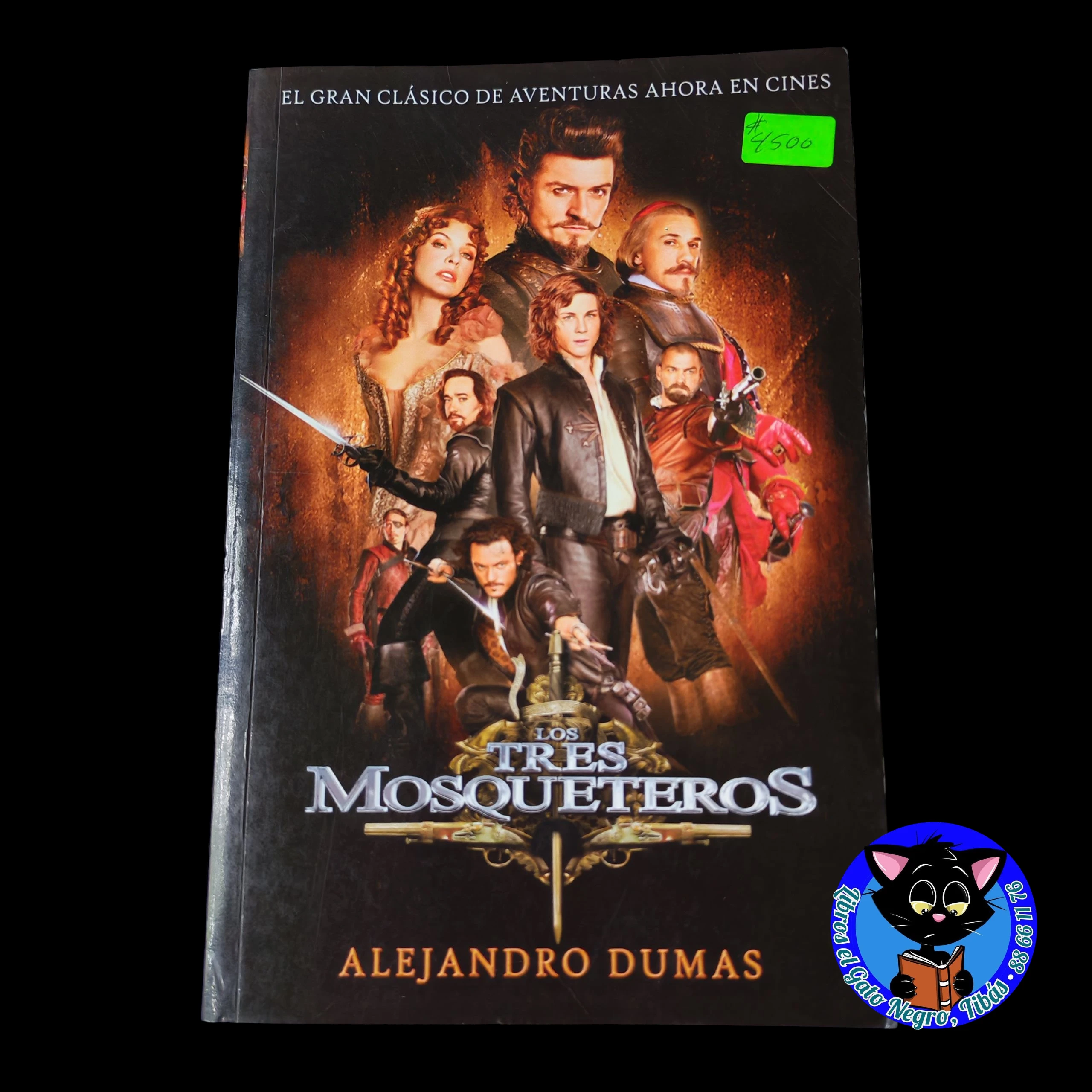 Los tres mosqueteros, Alejandro Dumas usado 