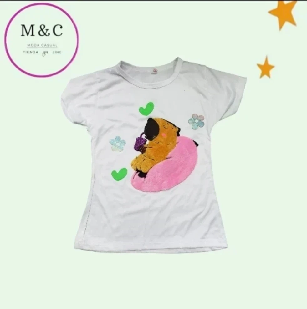 Blusa T- M para niña
