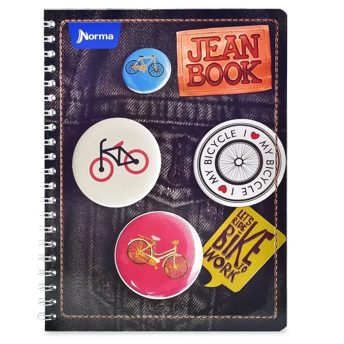 Cuaderno profesional c5 jean book 100 h espiral doble 2