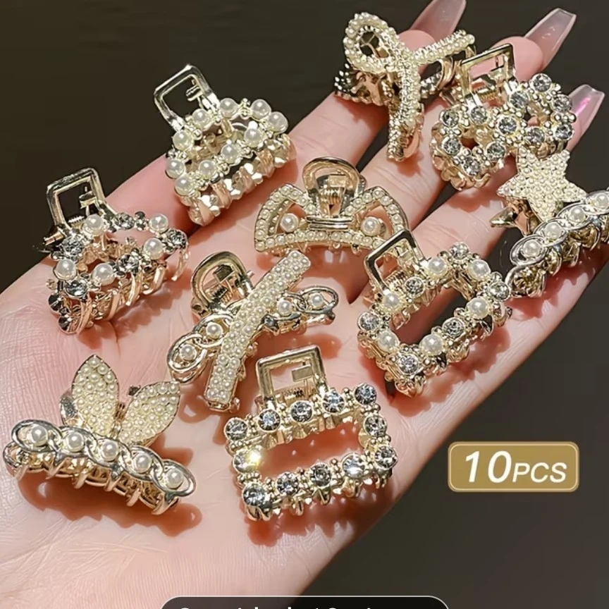 Pinzas doradas pequeñas 