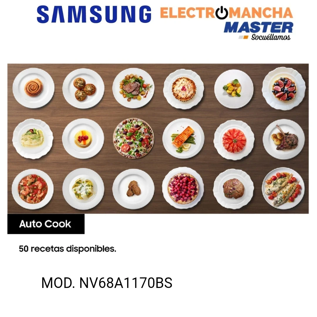 HORNO SAMSUNG NV68A1170BS PIROLITICO MULTIF. A INOX 2