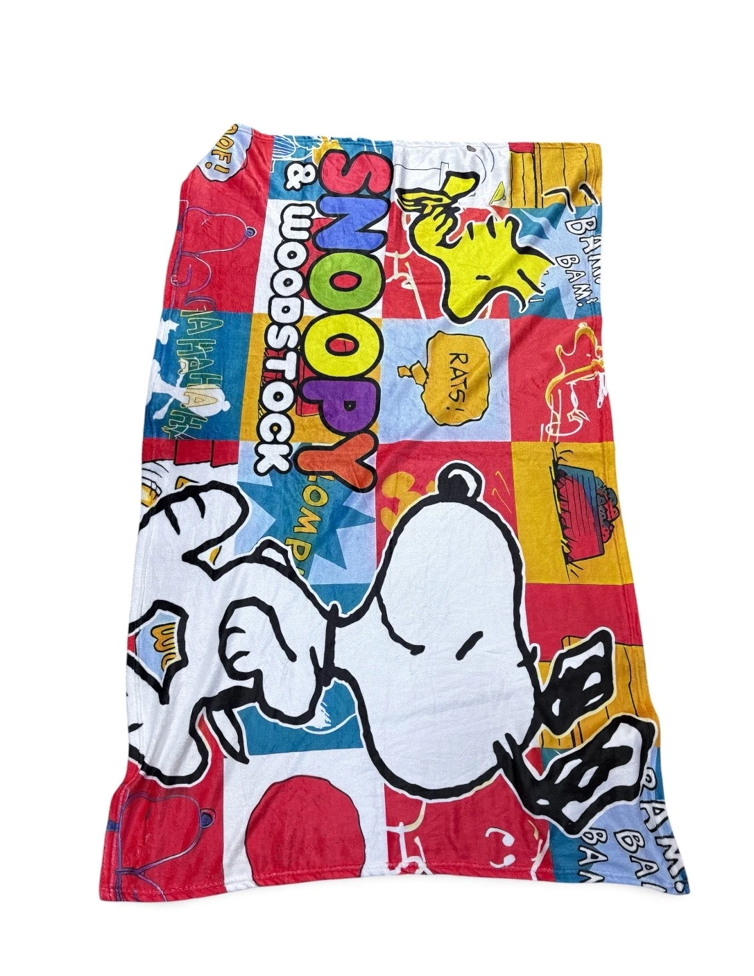 Frazada viajera snoopy (1 metro x 1.60 m)  6