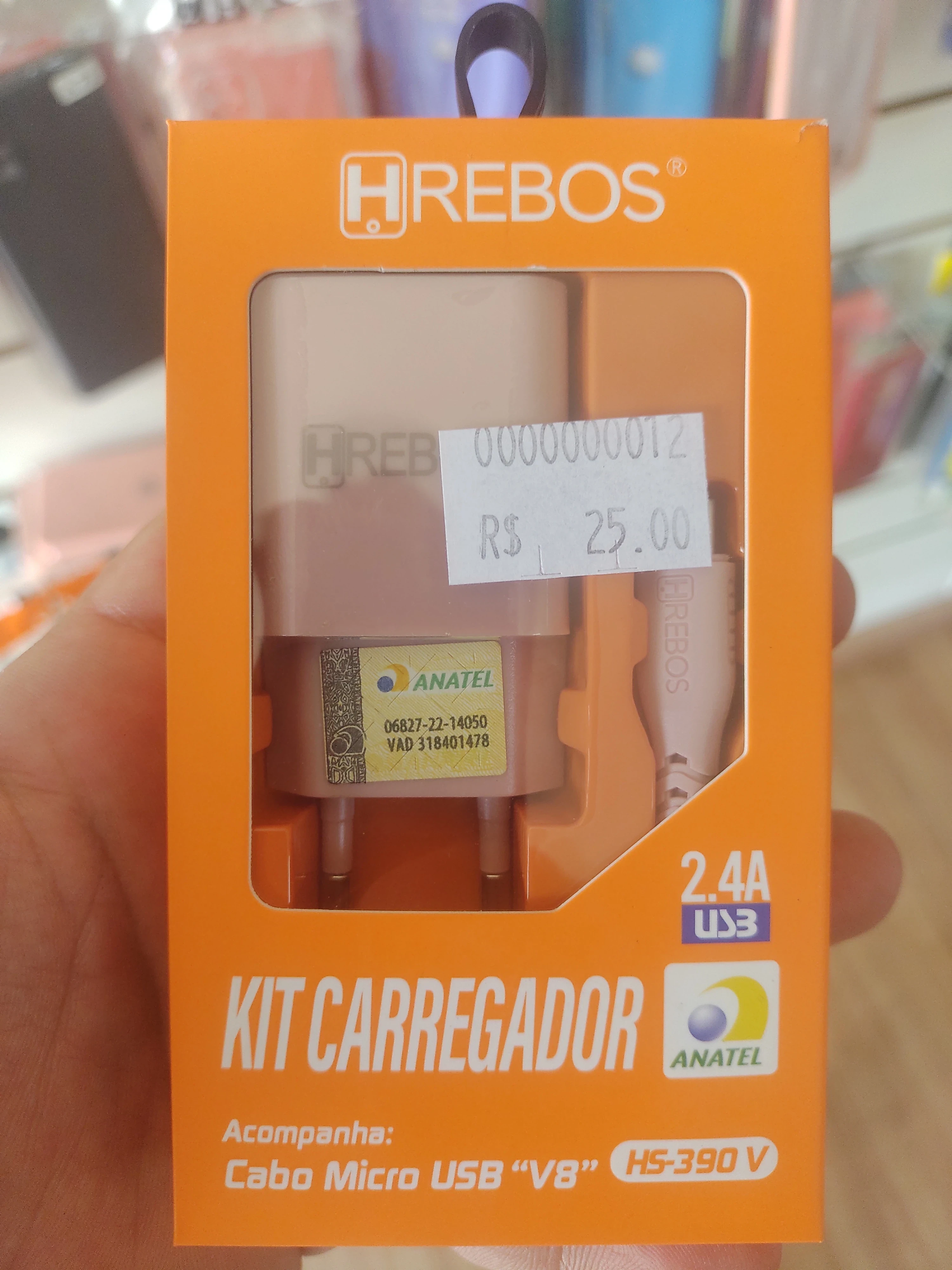Carregador Rapido V8 Hrebos