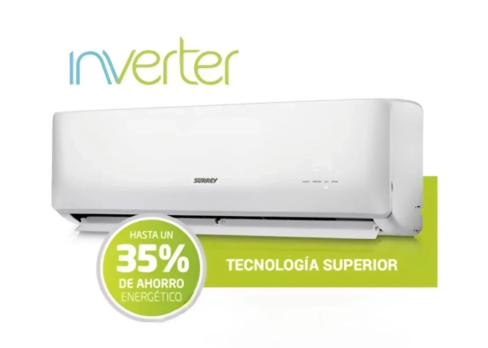 ❄️ AIRE AC. SURREY 6400W INVERTER FRIO/CALOR