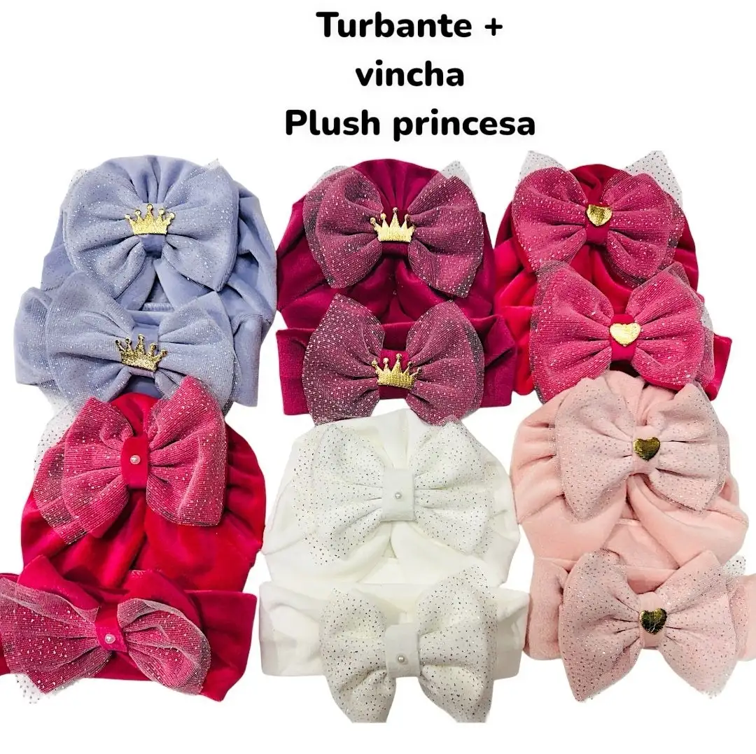 Turbante + Vincha Plush
