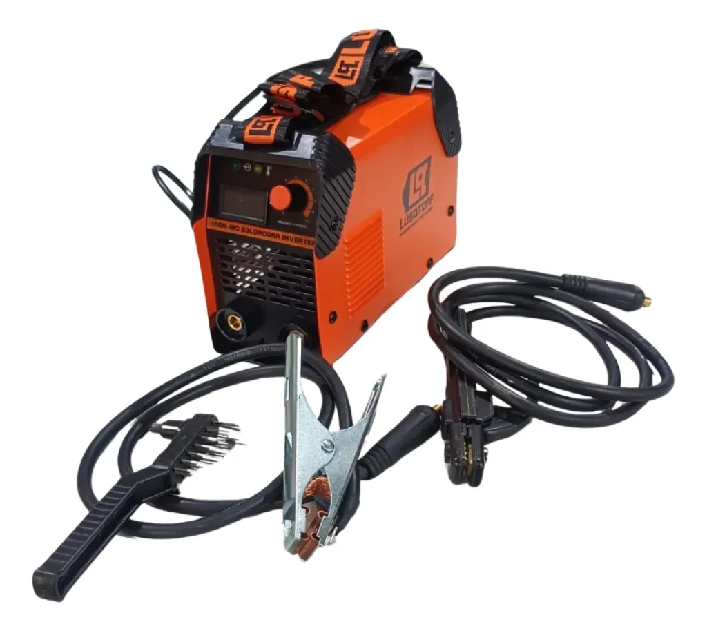 Soldadora inverter Lüsqtoff Iron-180 color naranja/negro 2