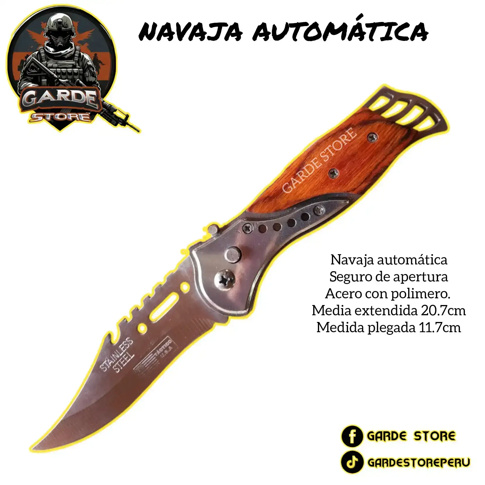 NAVAJA SEMI AUTOMÁTICA ECONÓMICA. 