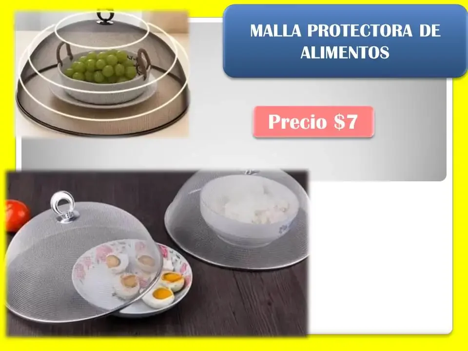 Malla protectora para alimentos 