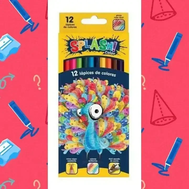 Colores Faber Splash x 12 Largos
