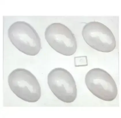 Molde acetato 4 huevo liso 16x13 cm 