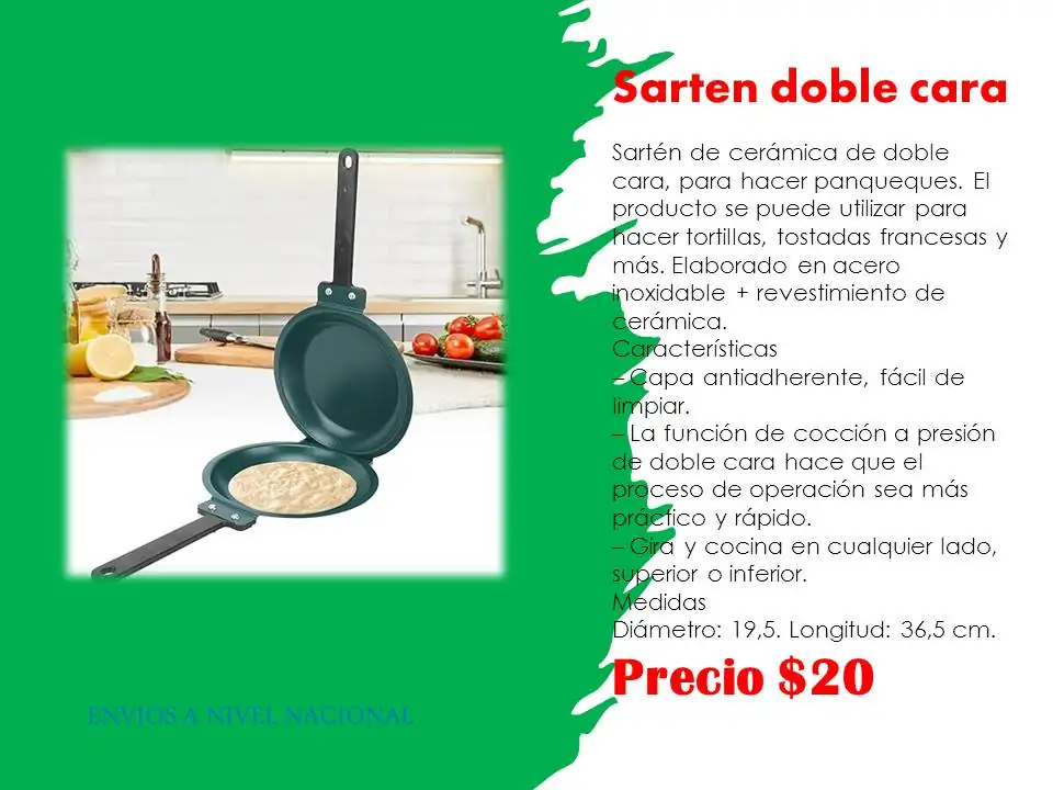 Sarten doble cara  3