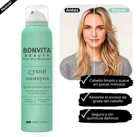 SHAMPOO EN SECO - BONVITA 150 ml ☺️  4