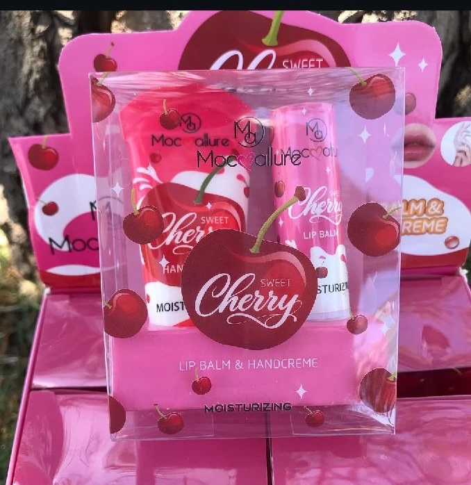 KIT CREMA MANOS + BALSAMO CEREZA