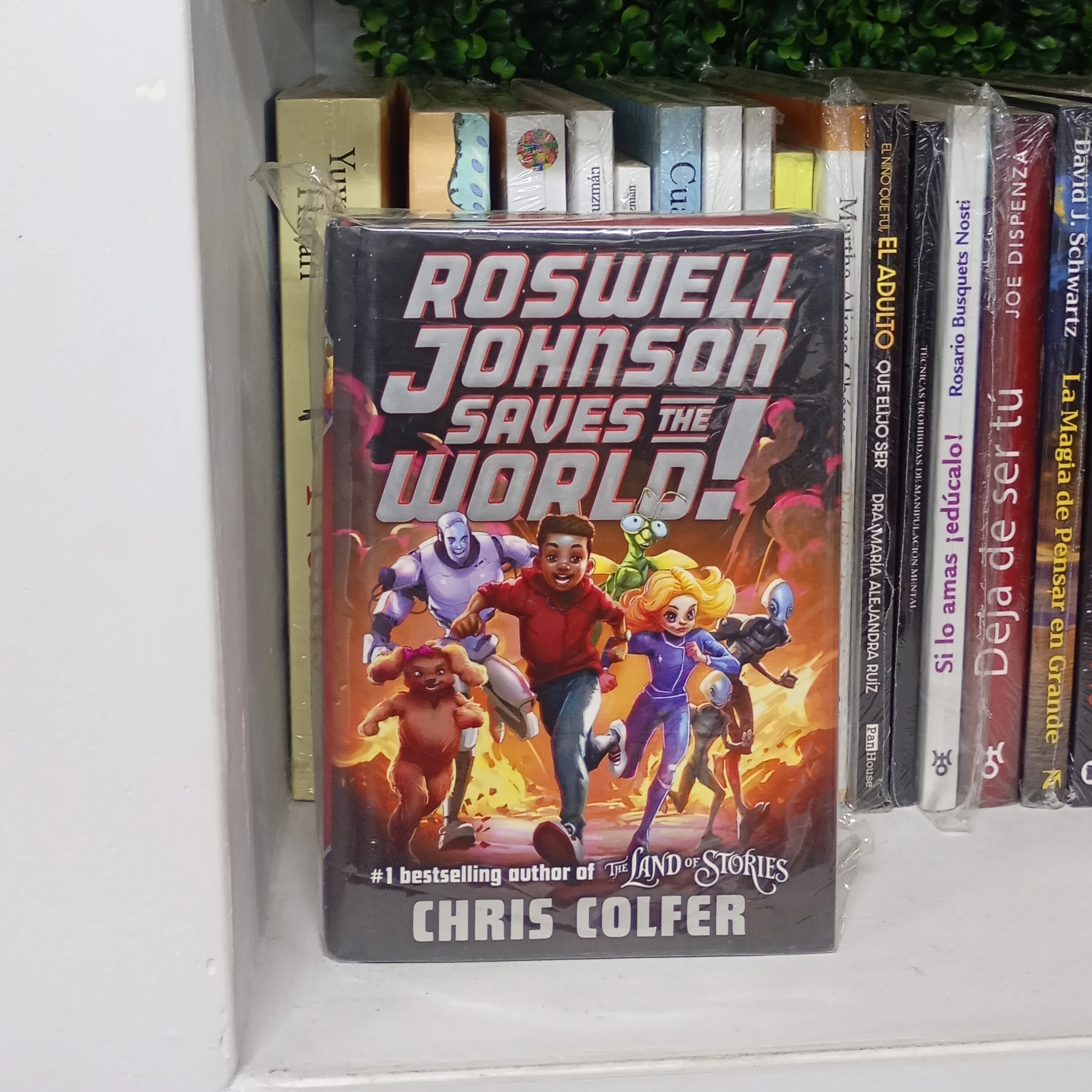 Roswell Jonhson saves the world