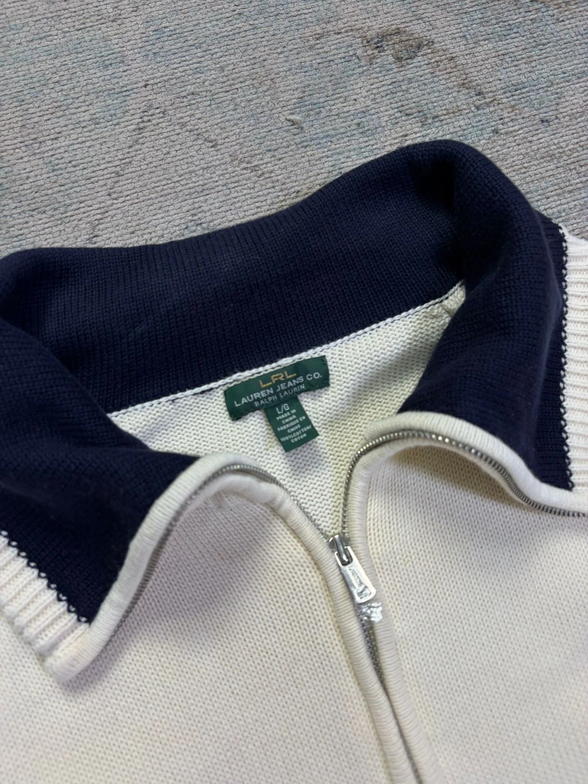 LAUREN JEANS CO. RALPH LAUREN HALF-ZIP SWEATER 5