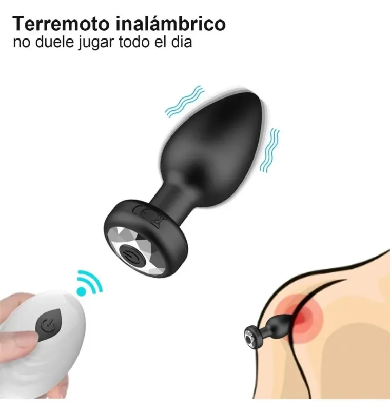 Plug Vibrador a Control 4