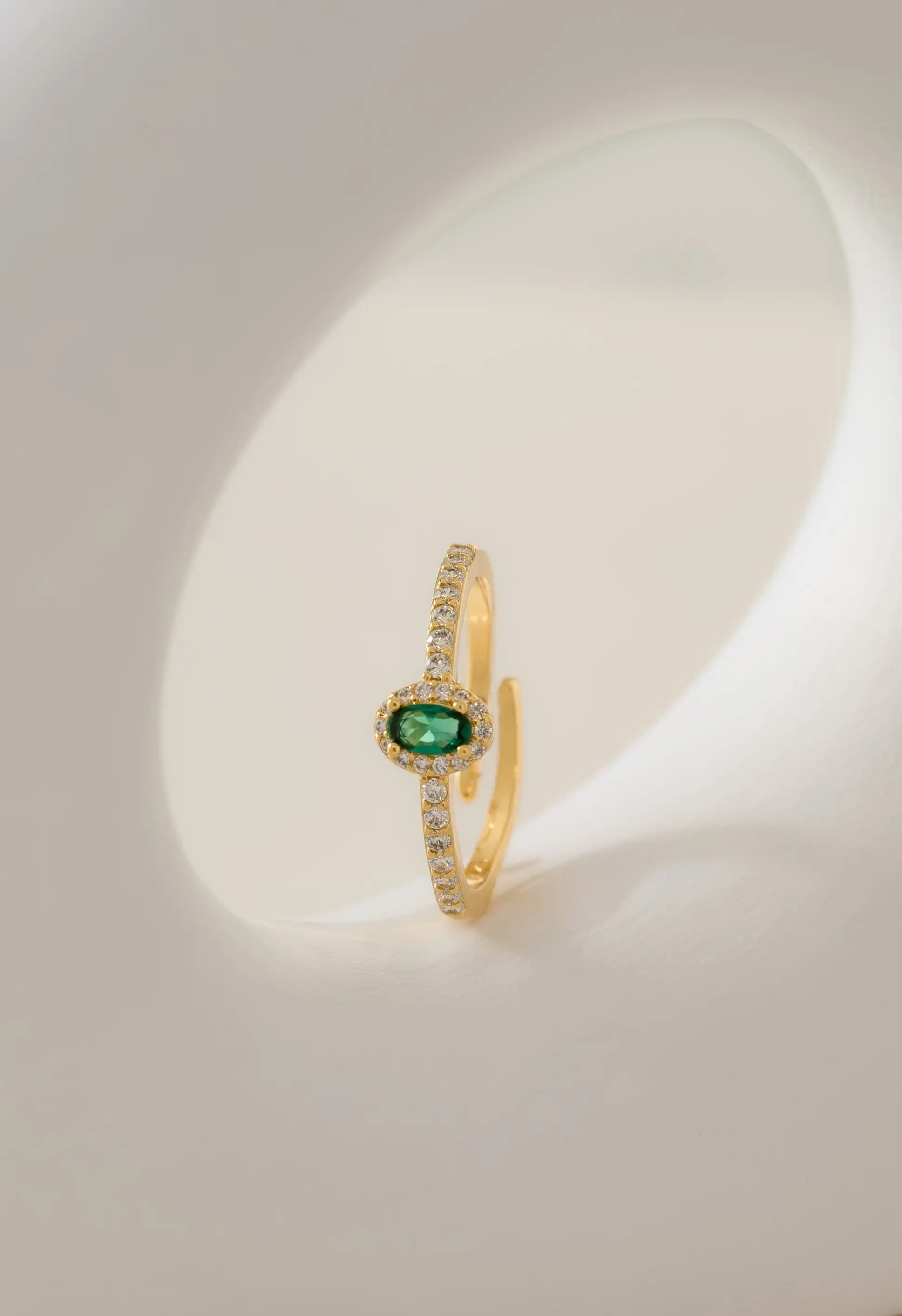 Anillo Dynasty Verde Ajustable  3