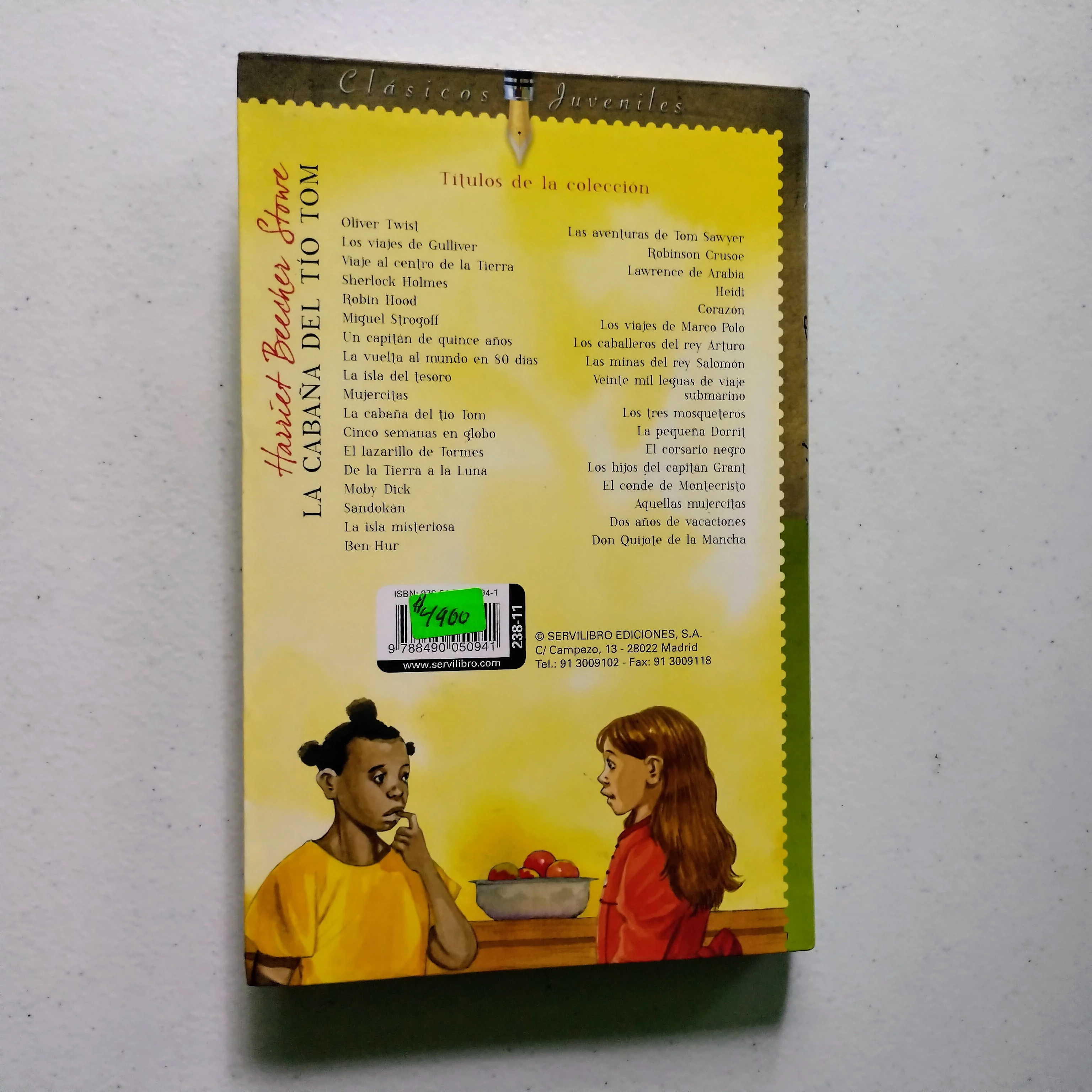 La cabaña del tio Tom, Harriet Beecher Stowe, nuevo 2