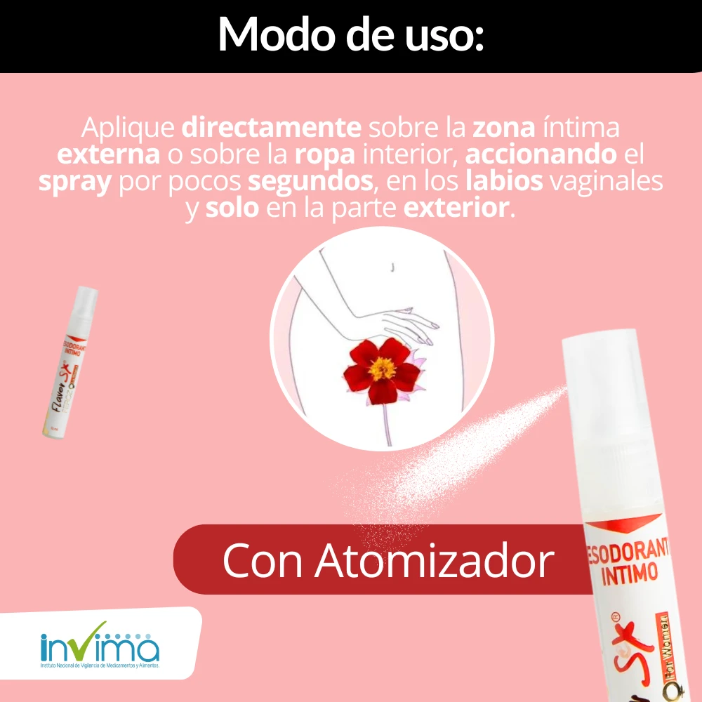 Desodorante intimo femenino  3