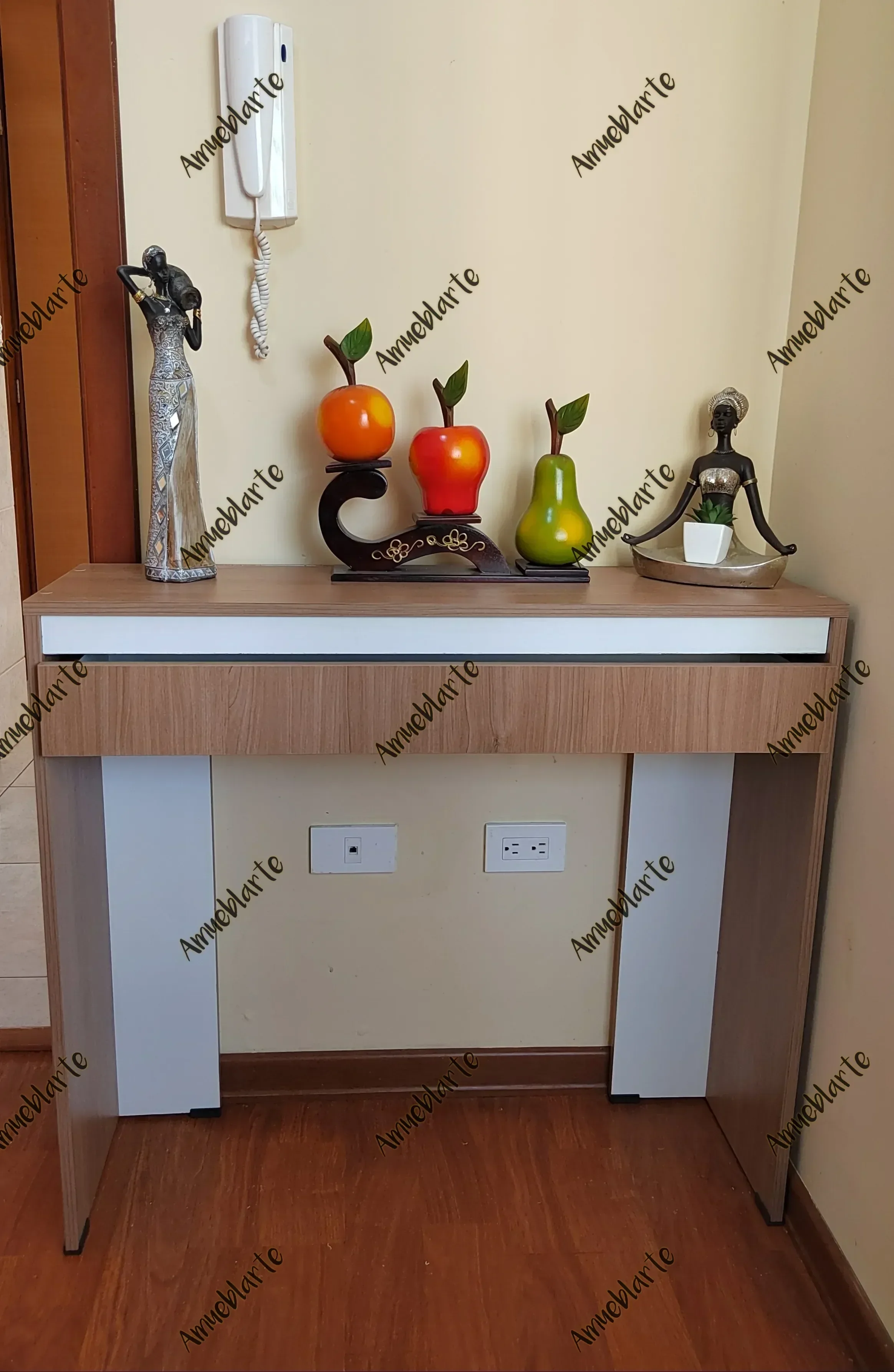Recibidor combinado con cajón  5