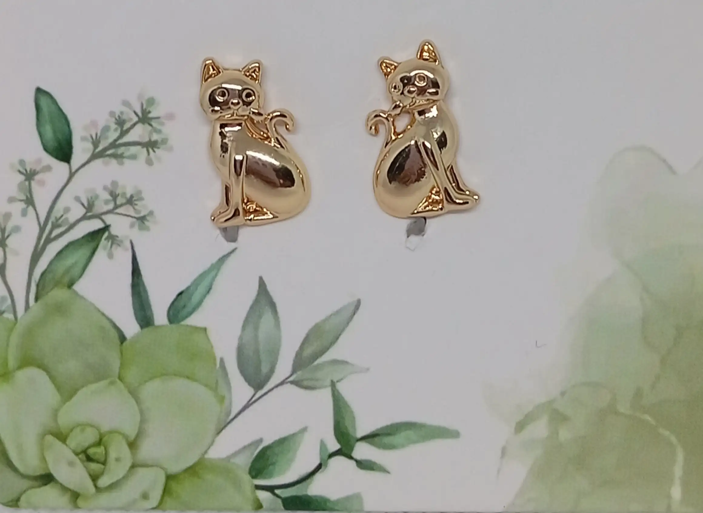 Aretes de gatito