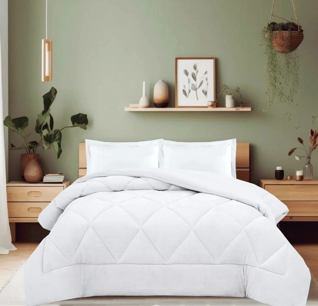 Edredon Flannel geometrico Moon home queen (230*240) 2