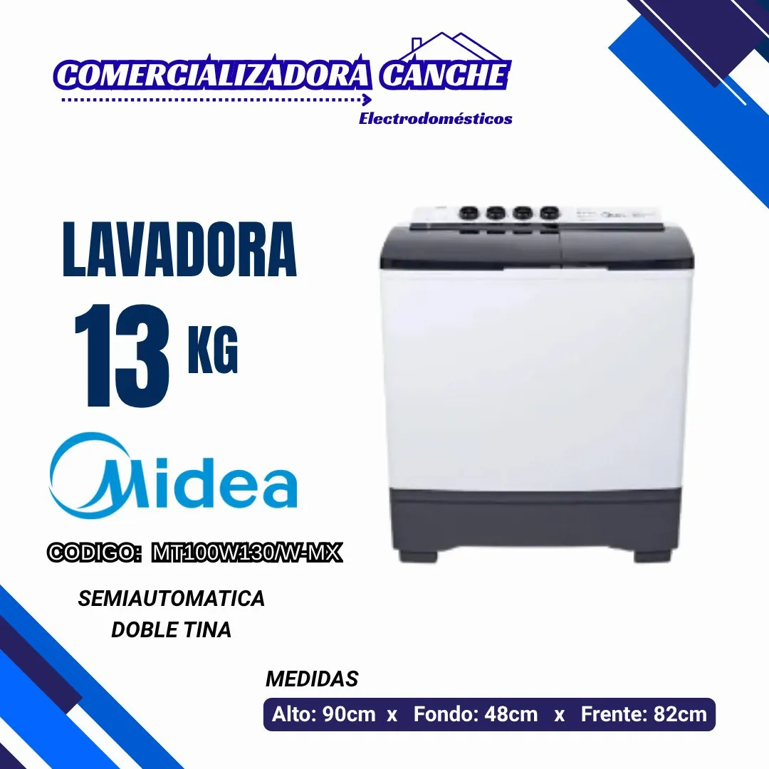 LAVADORA 13KG MIDEA