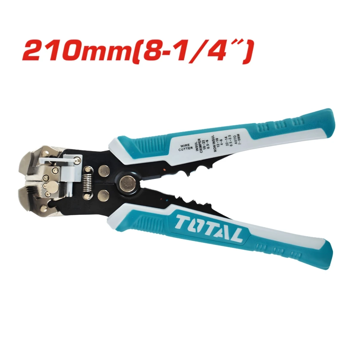 THT15246 Pelacable industrial con mango ergonomico 210mm total 3