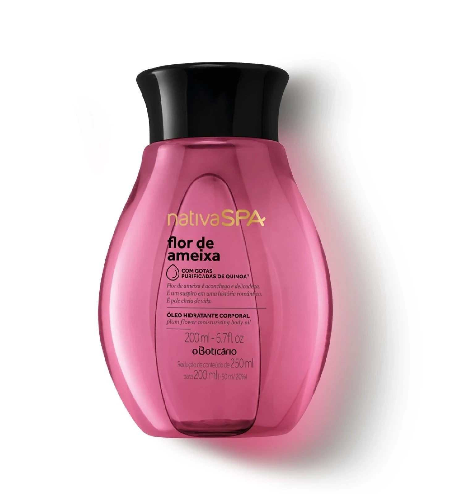 Nativa SPA Aceite Corporal Flor de Ameixa, 200ml