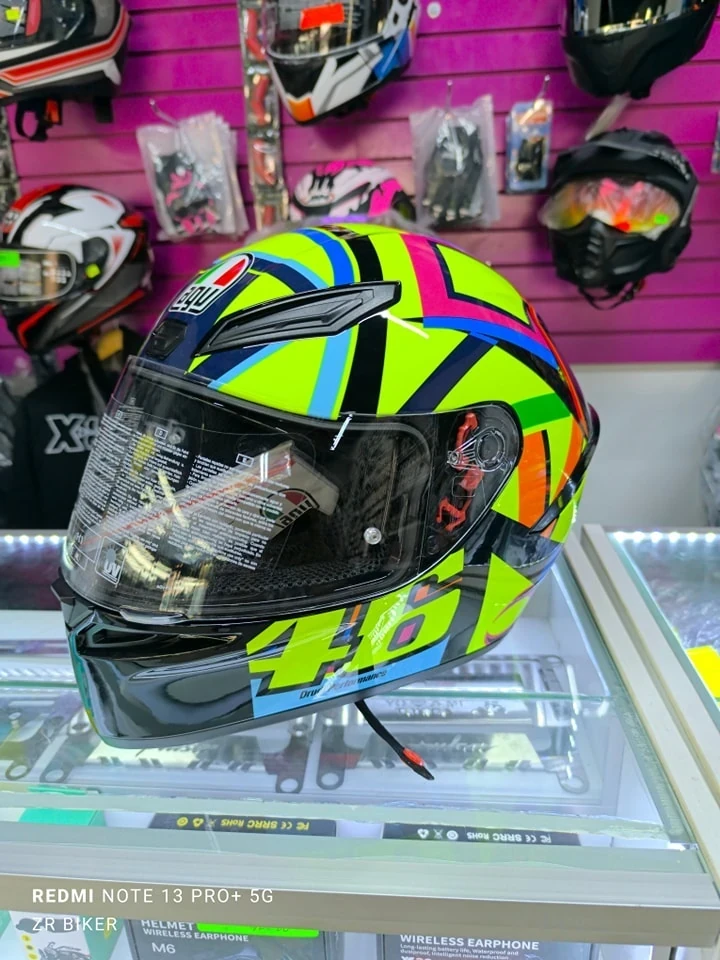 CASCO AGV K1 SOLELUNA VALENTINO ROSSI