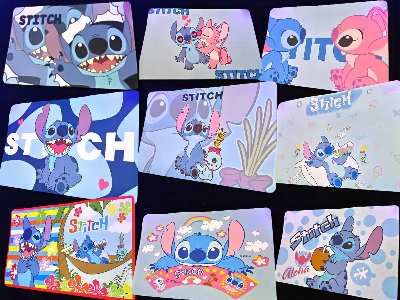 Tapetes de stitch