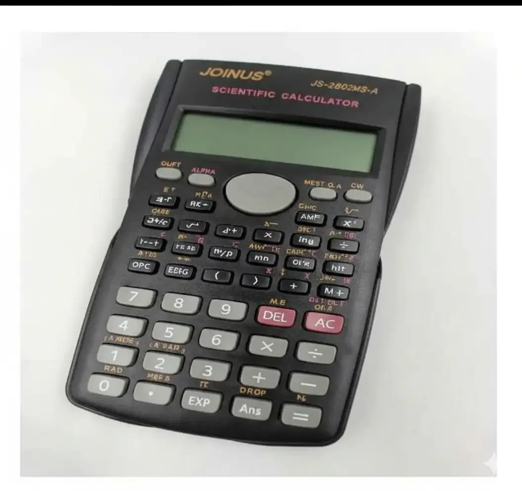 Calculadora Cientifica Nivel Superior Universitario Js82msa Color Negro