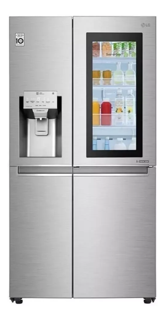 Heladera LG LS74SXSX 690lts silver