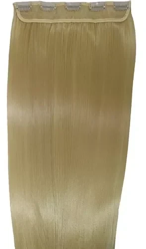 #613 Cortina Extensión Pelo Lacio Simil Natural Planchita 180°c 3
