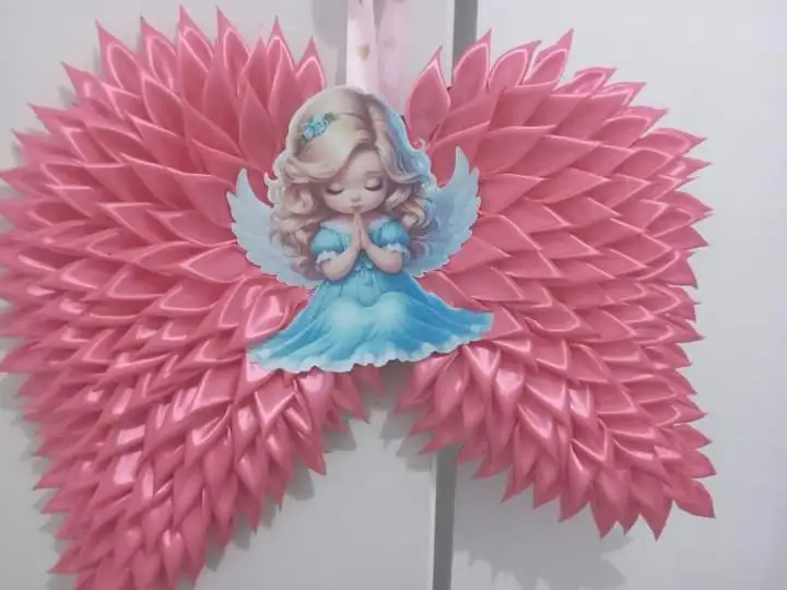 Alas eternas rosadas