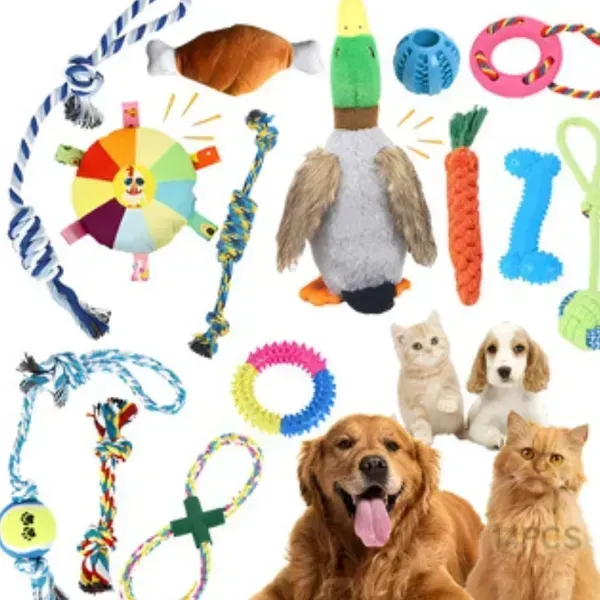 Juguetes perro y gato