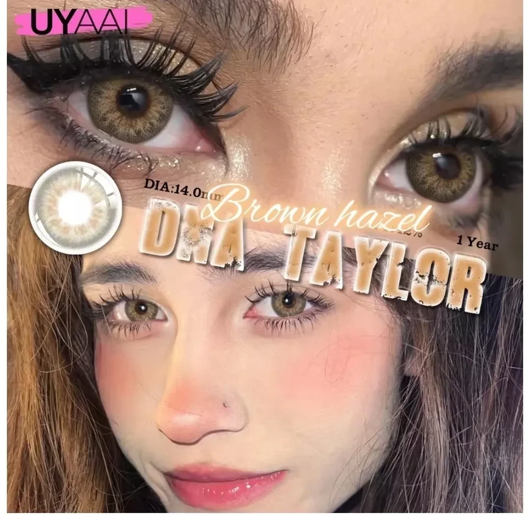 Lentes de contacto - Referencia: DNA TAYLOR / BROWN HAZEL 
