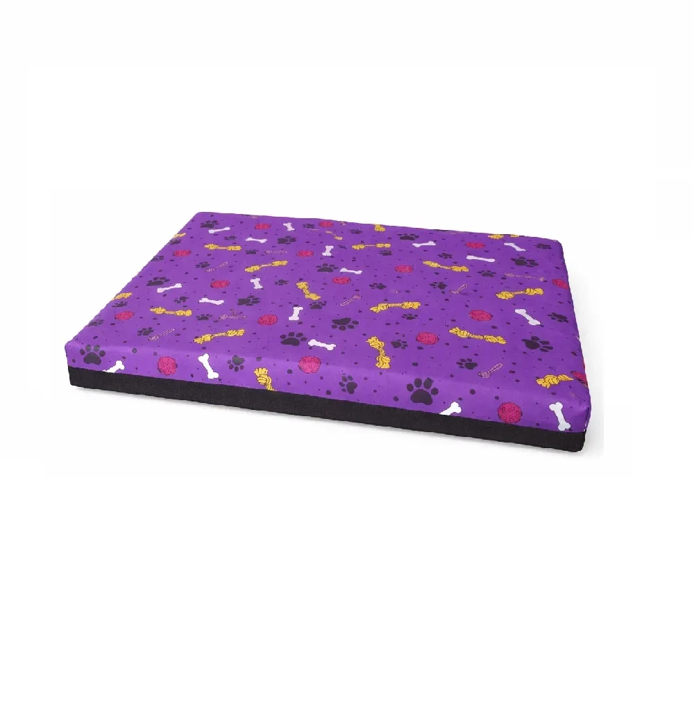 Cama Colchoneta Básica De Verano Para Perro Y Gatos Color Morado Talla 0